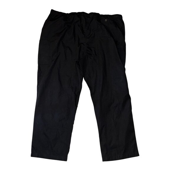 Cherokee Workwear Mens Black 3XL Cargo Pants Adjustable Waist - Picture 4 of 6